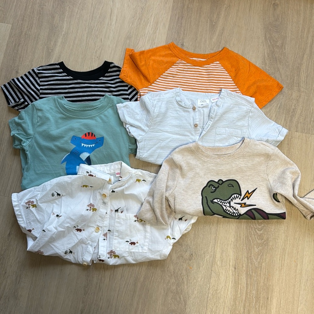 🦈- Boys Shirt’s Bundle Size 4